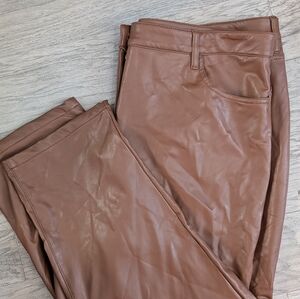 Reitmans faux leather pant new 20 petite